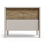 Тумба 2 ящика с подсветкой на рельефном фасаде Warm Industrial варинант исполнения - 6 | Loft Concept в Липецке