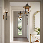 Бра настенное с прозрачным стеклянным абажуром Simple Pure Form варинант исполнения - 4 | Loft Concept в Липецке