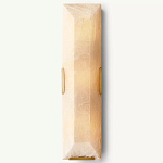 Бра прямоугольное высокое с мраморным плафоном Calling to Shine варинант исполнения - 1 | Loft Concept в Липецке