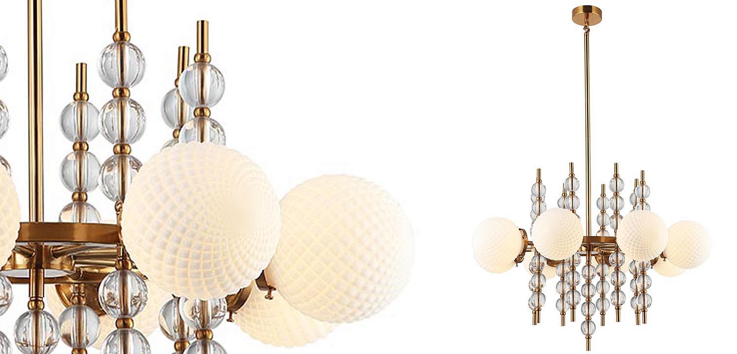 Люстра Addelyn Chandelier 8 lamp Люстра Addelyn Chandelier 8 lamp - Loft-Concept в Липецке