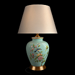 Настольная лампа голубая с изображением птиц Slip Away варинант исполнения - 8 | Loft Concept в Липецке