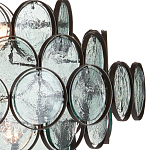 Люстра с каскадом из круглых стеклянных дисков Small Round Sequins варинант исполнения - 1 | Loft Concept в Липецке