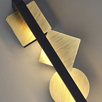 Светодиодное бра цвета античной бронзы Suprematism варинант исполнения - 2 | Loft Concept в Липецке