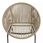 Кресло плетеное круглое Round Wicker Chair варинант исполнения - 4 | Loft Concept в Липецке