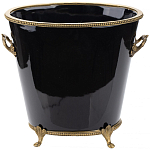 Кашпо Black design варинант исполнения - 1 | Loft Concept в Липецке