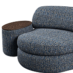 Кушетка со столиком Ulysses варинант исполнения - 6 | Loft Concept в Липецке