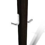 Вешалка с квадратным основанием и 4-мя металлическими крючками Industrial Metal Rust варинант исполнения - 3 | Loft Concept в Липецке