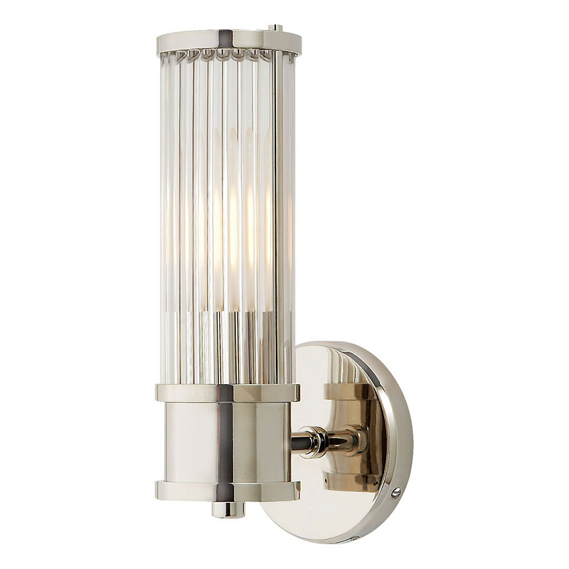 Ralph Lauren Бра Allen Single Sconce Хром Прозрачный (Transparent) Ralph Lauren Бра Allen Single Sconce Хром Прозрачный (Transparent) в Липецке | Loft Concept