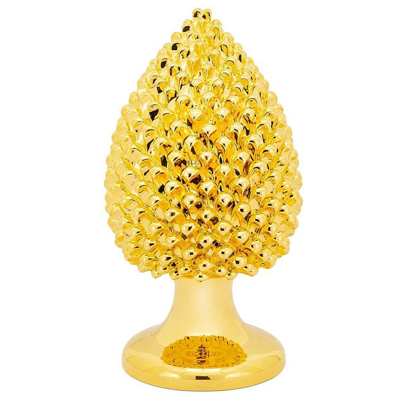 Статуэтка Pine Cone Real Gold Золотой Статуэтка Pine Cone Real Gold Золотой в Липецке | Loft Concept