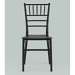 Стул Chiavari пластик черный варинант исполнения - 4 | Loft Concept в Липецке