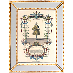 Постер в зеркальной раме Арабески New Collection of Arabesques Poster варинант исполнения - 4 | Loft Concept в Липецке