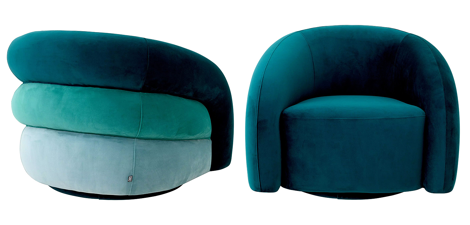 Кресло Eichholtz Chair Novelle Sea Green Кресло Eichholtz Chair Novelle Sea Green - Loft-Concept в Липецке