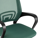 Офисное кресло с основанием из черного пластика Desk chairs Green варинант исполнения - 6 | Loft Concept в Липецке