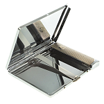 Портсигар на 10 сигарет с газовой зажигалкой из натурального камня Актиновит Stone Cigarettes Cases варинант исполнения - 2 | Loft Concept в Липецке