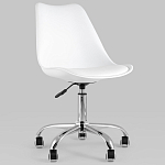 Офисный стул на металлическом основании EGGERY White варинант исполнения - 2 | Loft Concept в Липецке