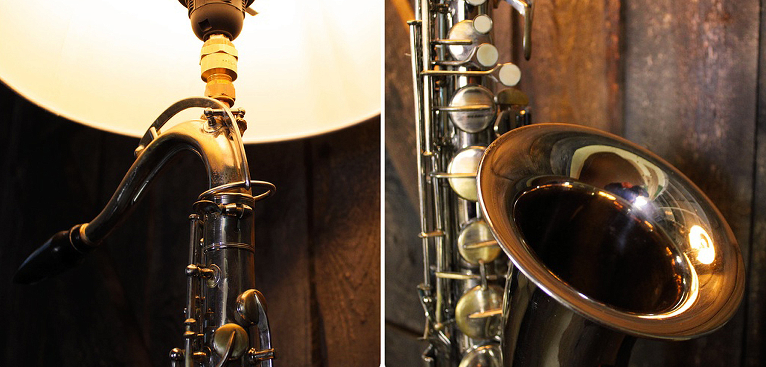 Настольная лампа Saxophone Настольная лампа Saxophone - Loft-Concept в Липецке