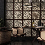 Гипсовая 3D панель с принтографией PM-13 варинант исполнения - 1 | Loft Concept в Липецке