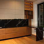 Кухонный гарнитур Шпон ясеня Willis Kitchen set варинант исполнения - 3 | Loft Concept в Липецке