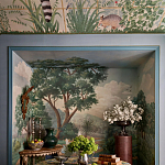 Обои ручная роспись Hill Country Scenic Special Colourway on scenic paper варинант исполнения - 2 | Loft Concept в Липецке