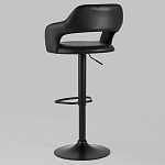 Барный стул черного цвета Strohach варинант исполнения - 5 | Loft Concept в Липецке