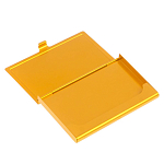 Визитница карманная металлическая с гравюрой Герба России в подарочной коробке Gold Metal Business Card Holders варинант исполнения - 2 | Loft Concept в Липецке