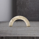 Прикроватная лампа из мрамора в форме дуги Rainbow Light варинант исполнения - 2 | Loft Concept в Липецке