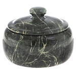 Сахарница из натурального камня Змеевик Stone Sugar Bowls варинант исполнения - 7 | Loft Concept в Липецке