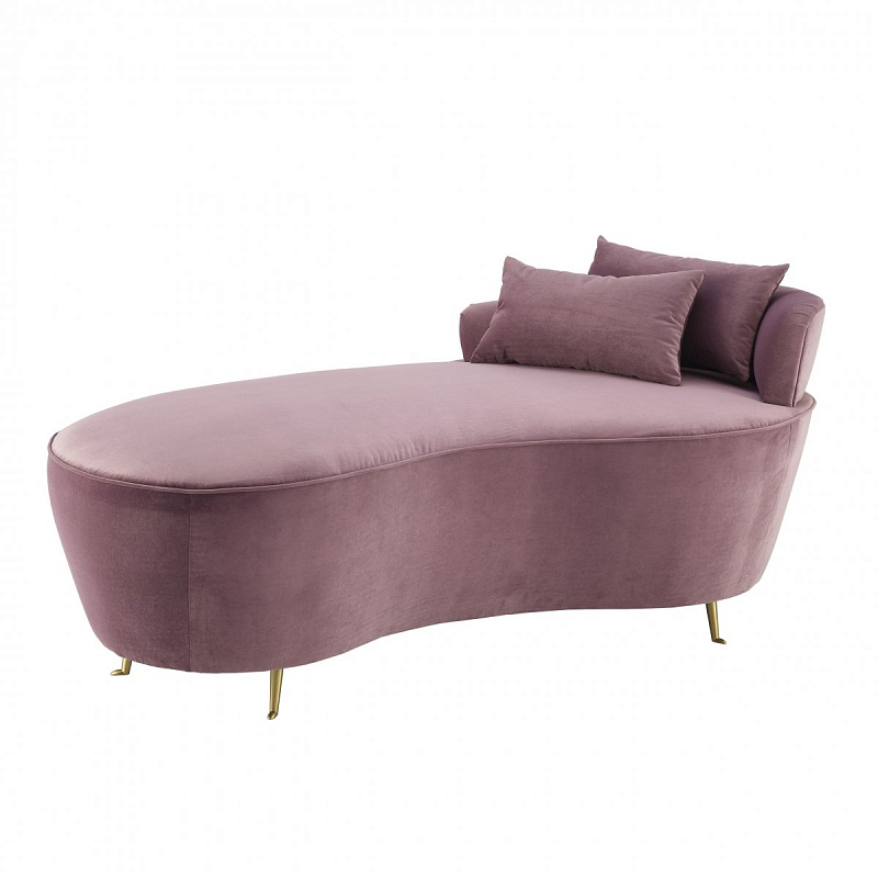 Кушетка Eichholtz Sofa Donatella Сиреневый Латунь Кушетка Eichholtz Sofa Donatella Сиреневый Латунь в Липецке | Loft Concept
