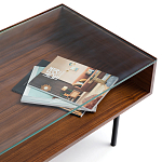 Журнальный стол с витриной Alard Coffee Table варинант исполнения - 4 | Loft Concept в Липецке