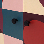 Прикроватная тумба с изображением на ящике Elise Nightstand варинант исполнения - 4 | Loft Concept в Липецке