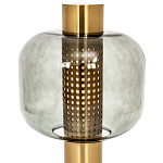 Настольная лампа со стеклянным плафоном Elario Metal Glass Table Lamp варинант исполнения - 2 | Loft Concept в Липецке