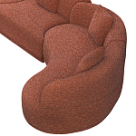 Модульный диван Calypso с кушеткой варинант исполнения - 5 | Loft Concept в Липецке