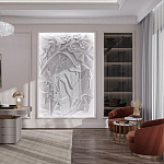 Барельеф ORCHIDS варинант исполнения - 1 | Loft Concept в Липецке