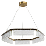 Светодиодная люстра с рельефным стеклом ICE GLASS 70 варинант исполнения - 2 | Loft Concept в Липецке