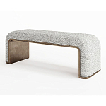 Банкетка Forli с элегантными латунными вставками  варинант исполнения - 1 | Loft Concept в Липецке