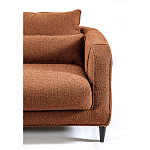 Диван в гостиную Portree Sofa Терракотовый букле варинант исполнения - 5 | Loft Concept в Липецке