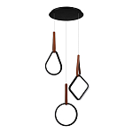 Подвесной светильник с геометрическими источниками света Geometric Architecture of Light варинант исполнения - 3 | Loft Concept в Липецке