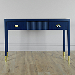 Туалетный стол - Трельяж Elsa Dreams Blue 120 см варинант исполнения - 5 | Loft Concept в Липецке