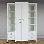 Большой шкаф с витриной Elsa Dreams White варинант исполнения - 5 | Loft Concept в Липецке