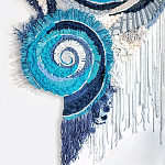 Текстильный Арт-объект ручной работы Galaxy варинант исполнения - 1 | Loft Concept в Липецке