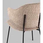 Стул Bellamy букле кофейный варинант исполнения - 3 | Loft Concept в Липецке