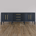 Большая VT-тумба Primo шпон Черный дуб варинант исполнения - 2 | Loft Concept в Липецке