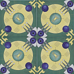 Плитка дизайнерская с узором Элемент варинант исполнения - 1 | Loft Concept в Липецке