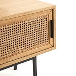 ТВ-тумба с плетеным декором Tate Wicker TV Stand варинант исполнения - 4 | Loft Concept в Липецке