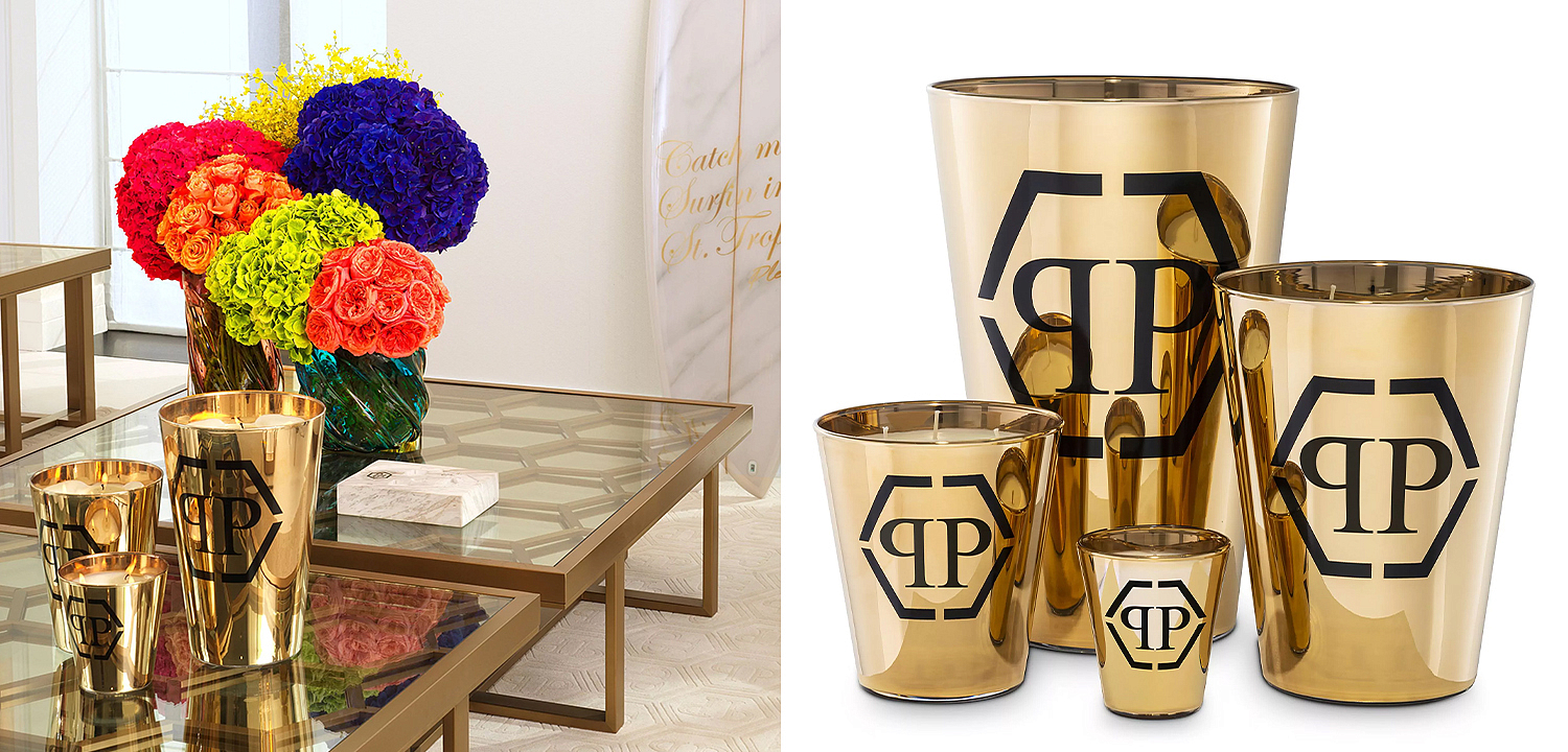 Свеча Philipp Plein Candle Empire Gold L Свеча Philipp Plein Candle Empire Gold L - Loft-Concept в Липецке