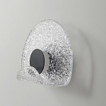 Бра из текстурированного прозрачного стекла с изогнутым краем Textured Glass  варинант исполнения - 5 | Loft Concept в Липецке