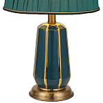 Настольная лампа с абажуром Celestina Lampshade Table Lamp Green варинант исполнения - 3 | Loft Concept в Липецке