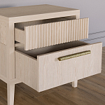 Прикроватная Тумбочка Primo с двумя ящиками Светлый дуб варинант исполнения - 6 | Loft Concept в Липецке