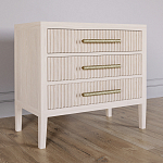 Тумба Primo  с тремя ящиками шпон Светлый дуб варинант исполнения - 3 | Loft Concept в Липецке