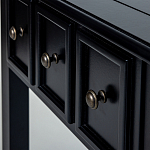 Черная тумба с выдвижным ящиком Monica варинант исполнения - 3 | Loft Concept в Липецке